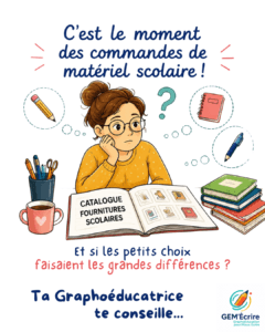 commande achat fournitures scolaires