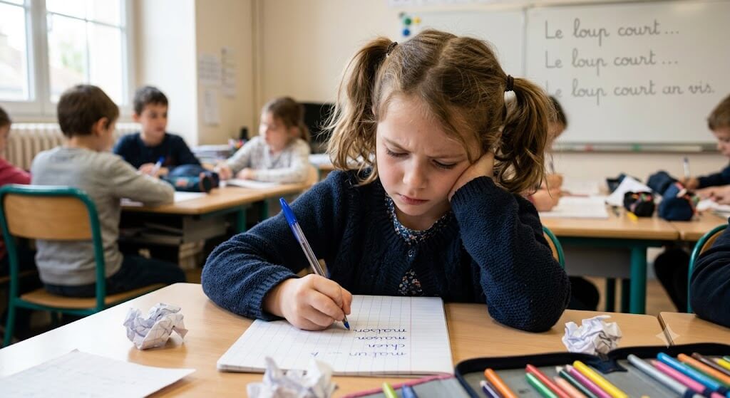 enfant ado aime pas écrire